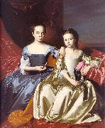 John Singleton Copley, Mary MacIntosh Royall and Elizabeth Royall